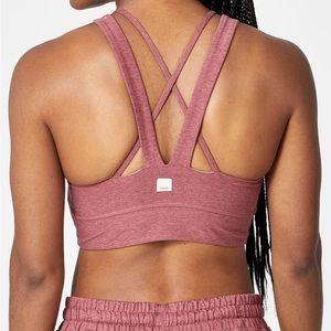Vuori Elevation Bra in Desert Rose Heather